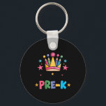 Miss Pre-k Pencils Crown Cute Back To School First Key Ring<br><div class="desc">Miss Pre-k Pencils Crown Cute Back To School First Day Girls</div>