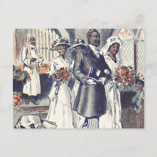 Miss Samantha Johnson's Wedding Postcard