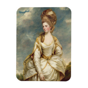 Miss Sarah Campbell, 1777-78 (oil on canvas) Magnet