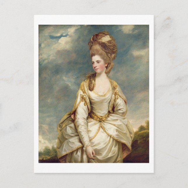 Miss Sarah Campbell, 1777-78 (oil on canvas) Postcard (Front)