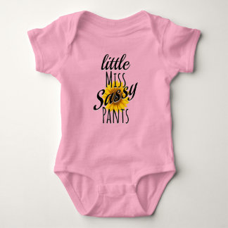Miss Sassy Pants - Light -  Baby Bodysuit