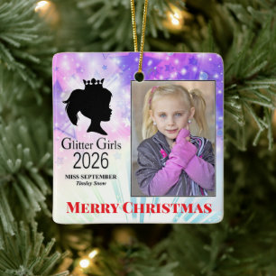 Miss September 2026 Ceramic Ornament