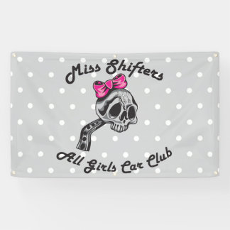 Miss Shifters 3x5 Outdoor Banner