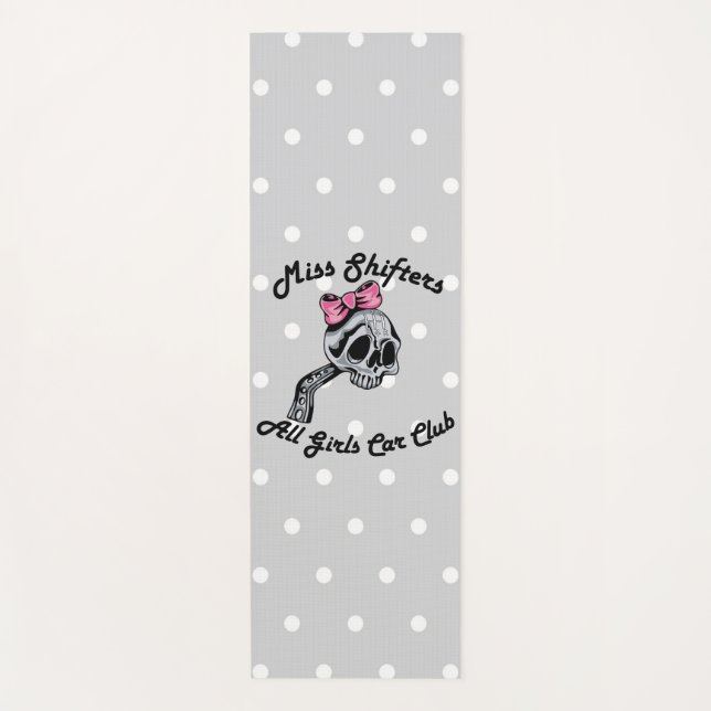 Miss Shifters Yoga Mat (Front)