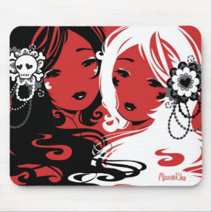 Miss Sugar and Miss Cyanide Mouse Pad