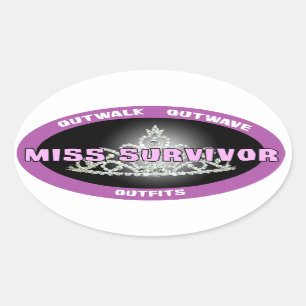 Miss Survivor Stickers