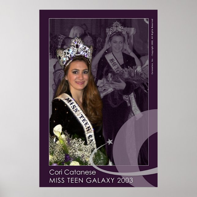 Miss Teen Galaxy 2003 Poster (Front)