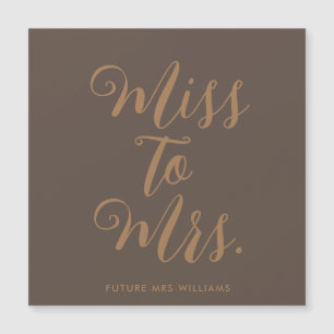 Miss to Mrs Modern Bridal Shower Bachelorette