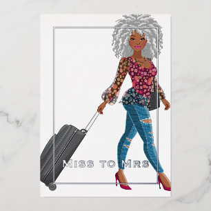 Miss to Mrs Travel Bachelorette Denim Jeans