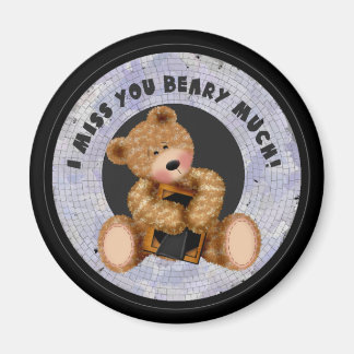 Miss U Beary Much Magnet