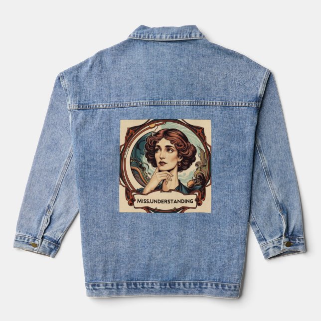 Miss.Understanding Denim Jacket (Back)