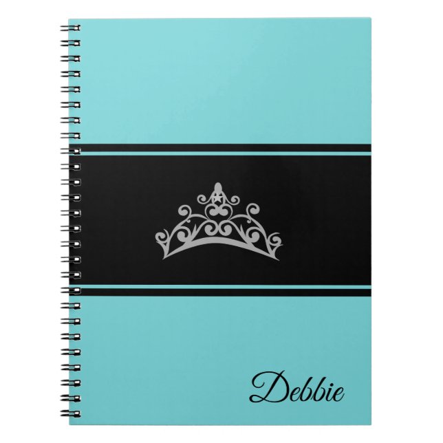 Miss USA Notebook Pageant Silver Crown (Front)