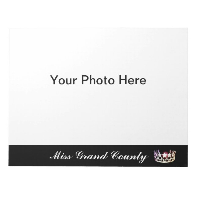 Miss USA Silver Crown Autograph Pad (Front)