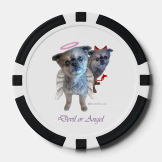 "Miss Winkie" Devil or Angel Poker Chips
