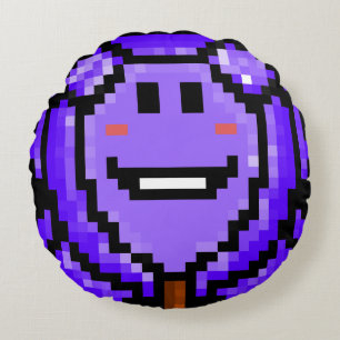 Miss Wolfy Round Cushion