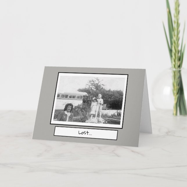 Miss You Card (Front)