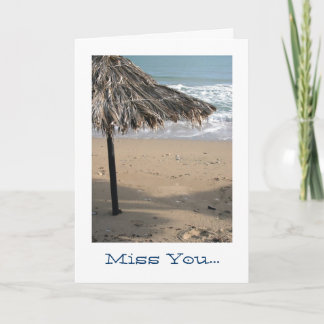 Miss You... Card