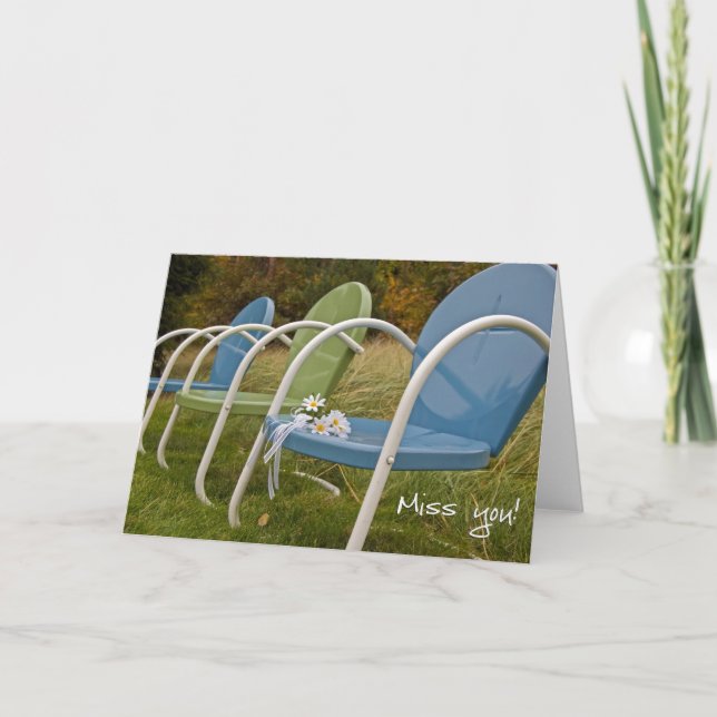 Miss You Card (Front)