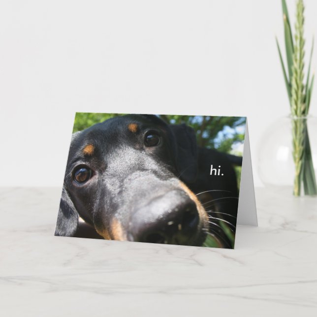 miss you card (Front)