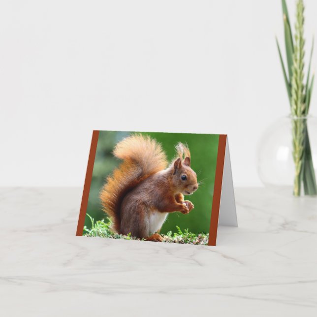 Miss You Like Nuts! Card (Front)