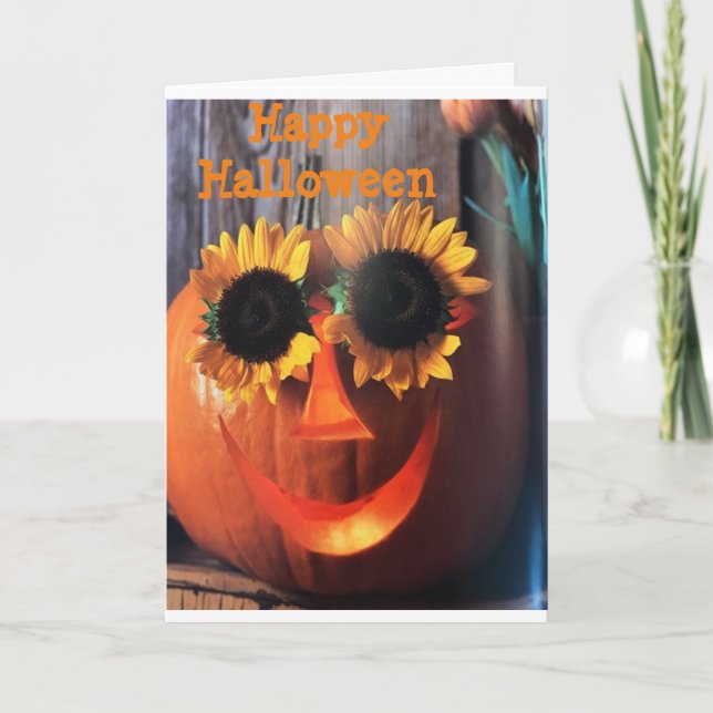 MISS YOU ***LOVE YOU** HAPPY/FUN HALLOWEEN CARD (Front)