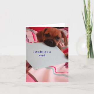 Miss you Note Card