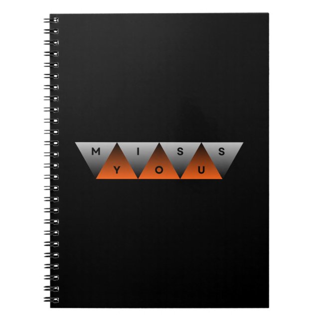Miss You Notebook (Front)