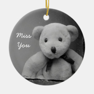 "Miss You" Ornament