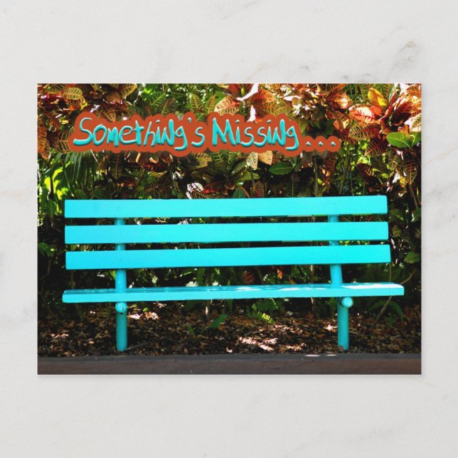 Miss You Postcard (Front)