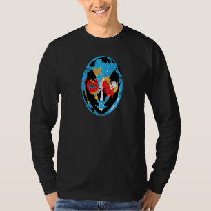 Miss Zombie Supreme (Devil Egg Scary Face) T-Shirt