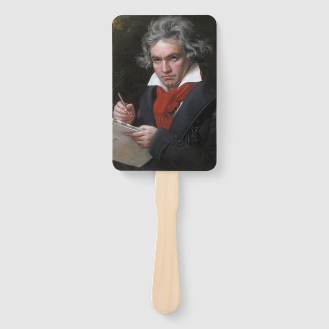 Missa Solemnis: Ludwig Beethoven Classical Music Hand Fan (Front)