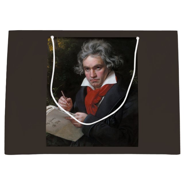 Missa Solemnis: Ludwig Beethoven Classical Music Large Gift Bag (Front)