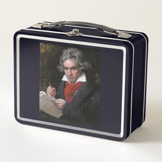 Missa Solemnis: Ludwig Beethoven Classical Music Metal Lunch Box (Front)