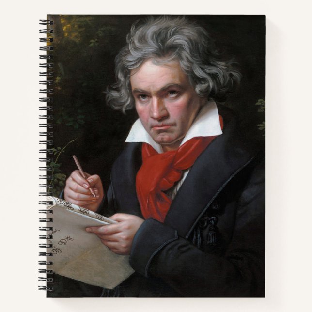 Missa Solemnis: Ludwig Beethoven Classical Music Notebook (Front)