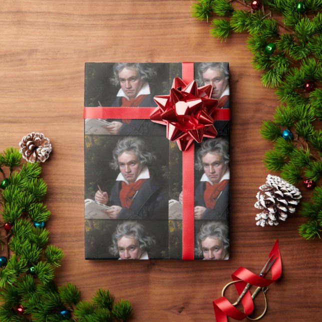 Missa Solemnis: Ludwig Beethoven Classical Music Wrapping Paper (Holiday Gift)