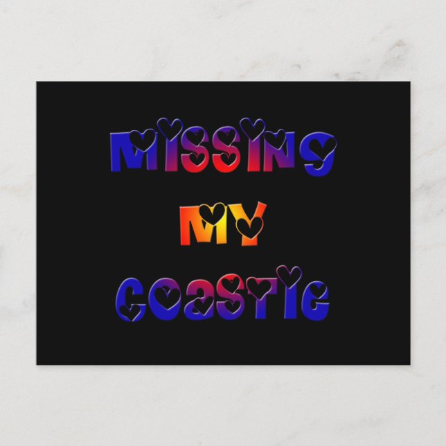 misscoastie postcard (Front)