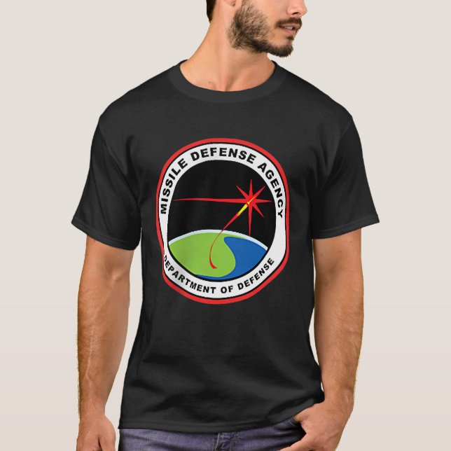  Missile Defence Agency DOD MDA Veteran Fort T-Shirt (Front)