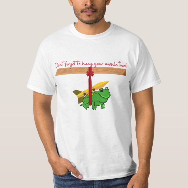Missile Toad Christmas T-Shirt (Front)