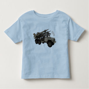 Missile vehicle cartoon illustration toddler T-Shirt