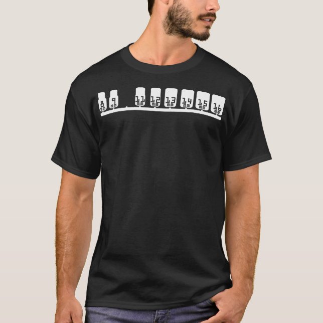 Missing 10 mm socket funny gear head mechanic T-Shirt (Front)