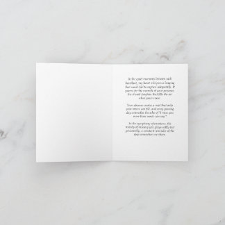 Missing A Love One? Card