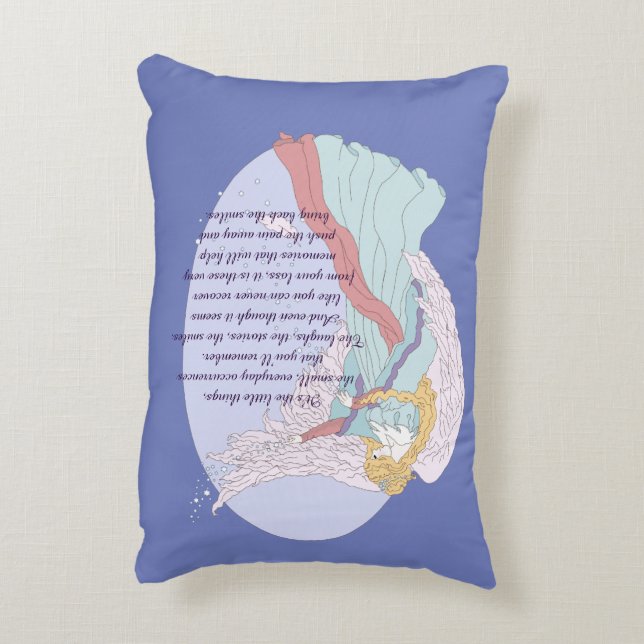Missing an Angel Decorative Cushion (Back(Vertical))