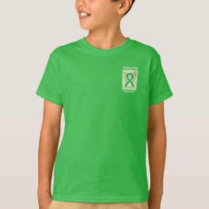 Missing Child Awareness Green Ribbon Angel Tee