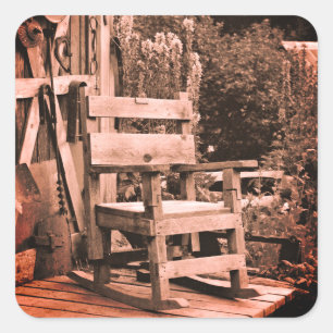 Missing Her  Square Sticker