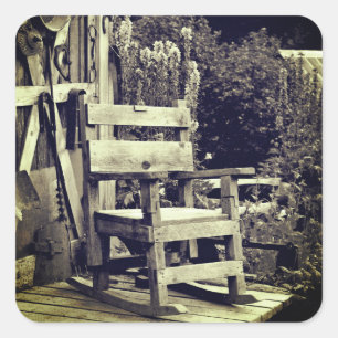 Missing Her  Square Sticker