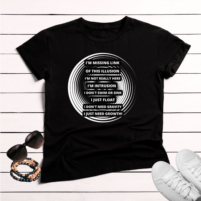 Missing Link Lyrics  T-Shirt (Creator Uploaded)