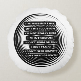 Missing Link Round Cushion