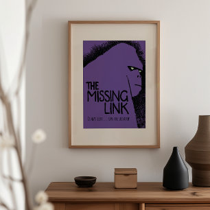 Missing Link - Vintage horror movie poster
