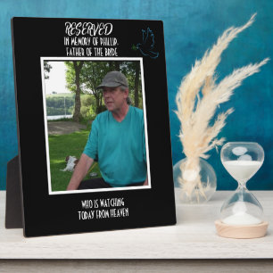 Missing Loved One Wedding Memorial Plaque