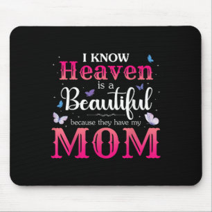 Missing Mum In Heaven Angel Memorial Day Mother Mouse Pad